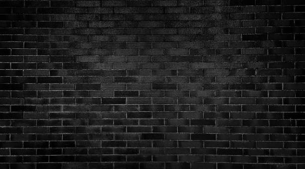 istock dark black brick wall texture used as background, brick wall texture for interior or exterior design. backdrop in vintage dark color tone. empty, old, dark grey brick wall background with copy space. 1470004834