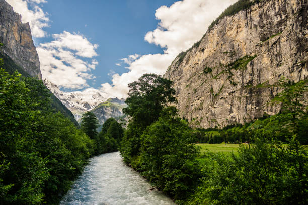 istock Lauterbrunnen valley - Switzerland 1470005671