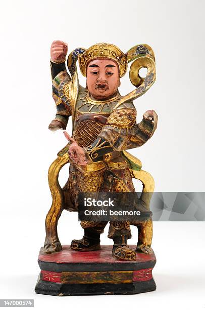 Estátua De Chinês Tradicional Antigo Portadeus Do Sabor Dynasty Legenda - Fotografias de stock e mais imagens de General - Posto militar