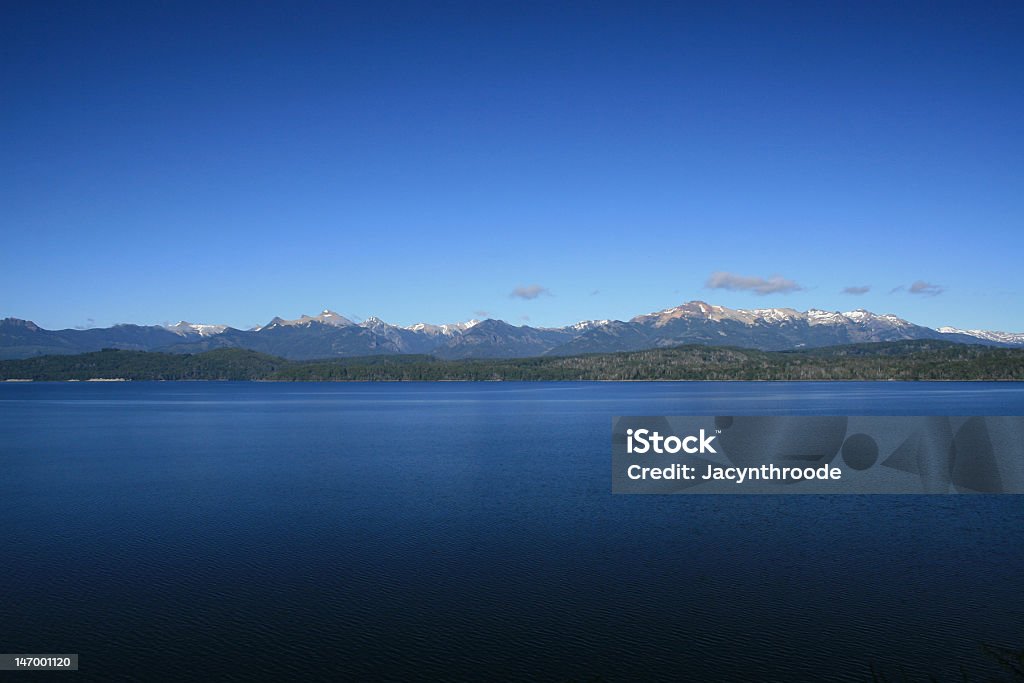 Lago Nahuel Haupi - Foto de stock de Argentina royalty-free