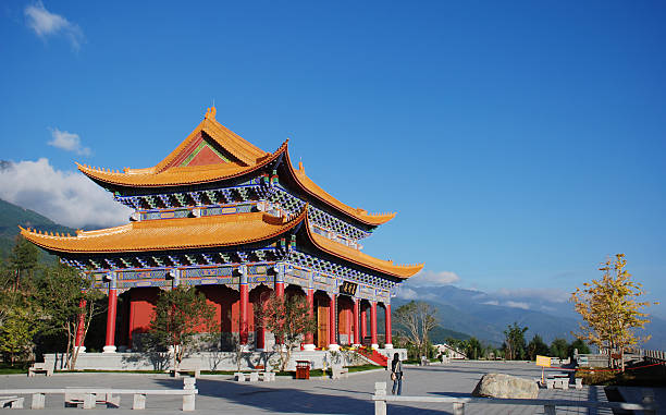 istock The magnificent Buddhist temple in Dali 147001149