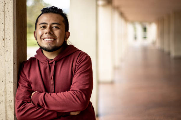istock Portrait of a young man at university 1470011626
