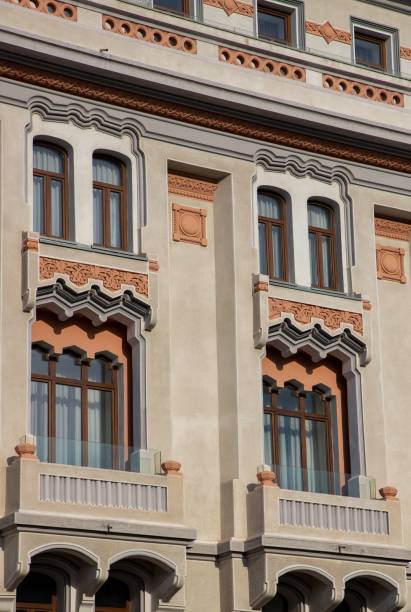 istock The facade of an old building in Constanta 1470012736