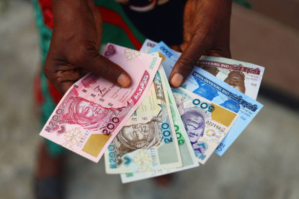 istock Old and New  Nigerian Naira Notes 1470014315