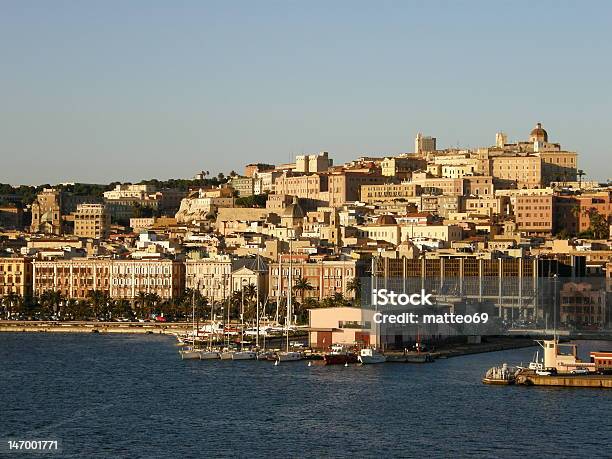 Cagliari In Sardinia Stock Photo - Download Image Now - Arranging, Beach, Cagliari