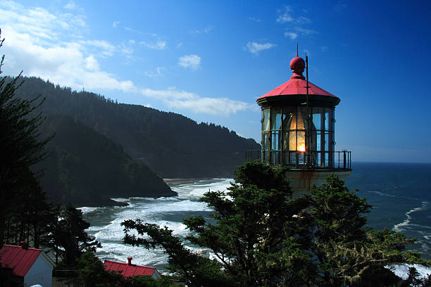Heceta Head Lighthouse stock photo
