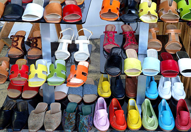 istock Shoes shop 147001975