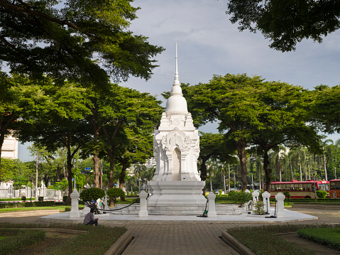 Bangkok, Thailand. December 9, 2022. World War I Volunteer Monument