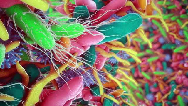 Bacteria in Human Intestine