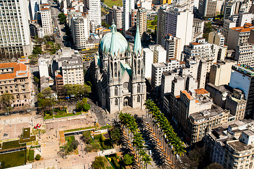 Aerial view Sao Paulo - Brazil