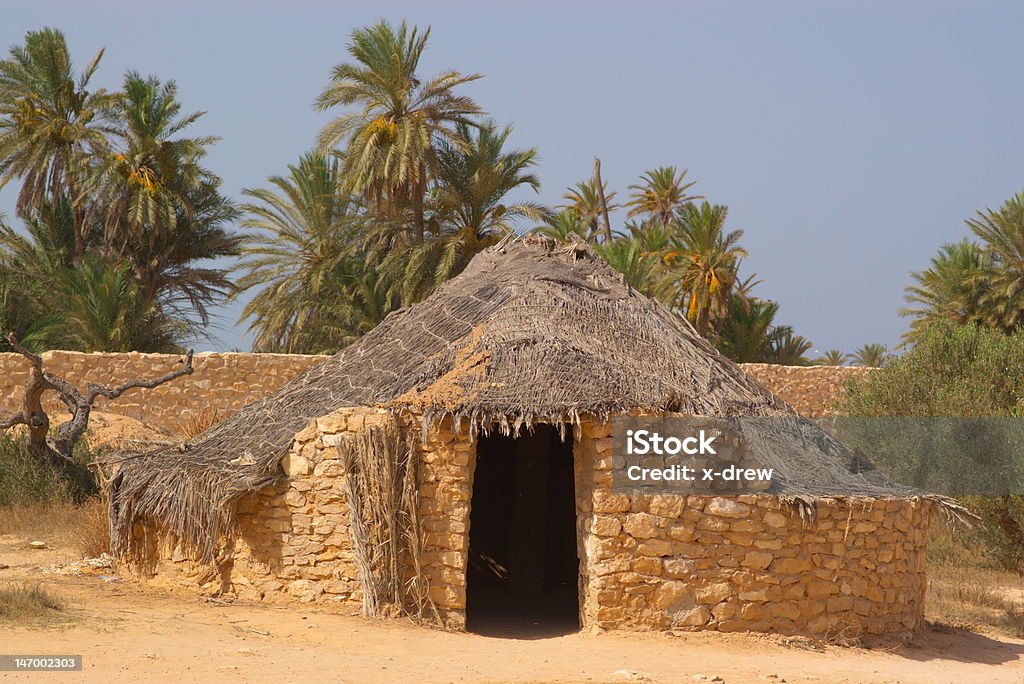 old stone Afrikanischer hut - Lizenzfrei Afrika Stock-Foto