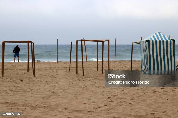 Beach Huts Stock Photo - Download Image Now - Beach, Beach Hut, Coastline