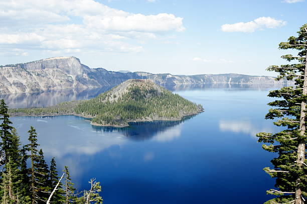 Crater Lake stock photo