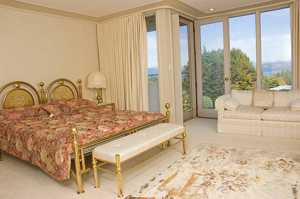 istock Master Bedroom in multi-million dollar home 147003266
