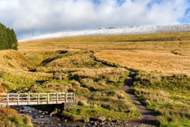 istock A light covering of snow on a mountain range (Pen-y-Fan, Brecon Beacons, Wales) 1470032664