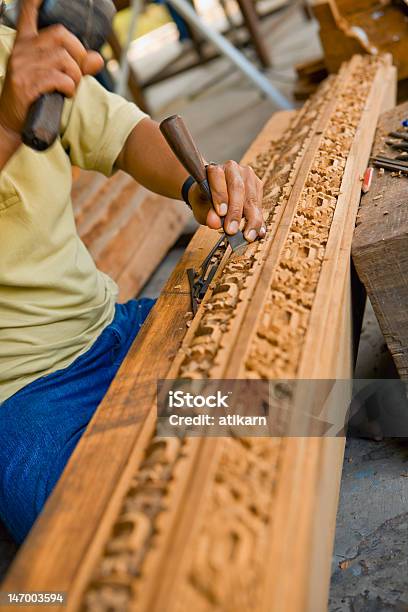 Carpenter Spending His Time For Fine Work Stock Photo - Download Image Now - Art, Art And Craft, Asian and Indian Ethnicities