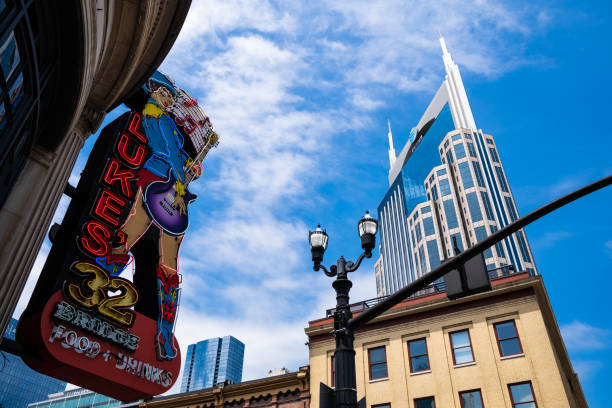 Downtown Nashville Cityscape stock photo