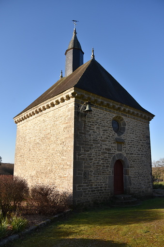 Une chapelle à Plouay en Bretagne