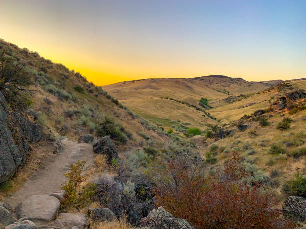 istock Sunset in the Boise foothills, Idaho 1470038553