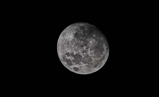 istock Close up shoot of the moon 1470039777