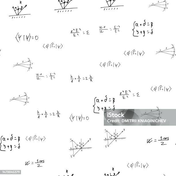 Stock Image Formulas Mathematical Physical Chemical Formulas And Expressions Scientific ...