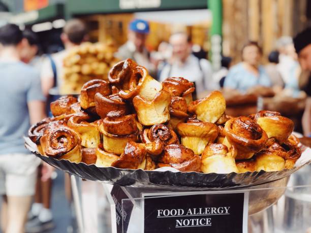 istock Fresh bakery in market in London, UK 1470047381