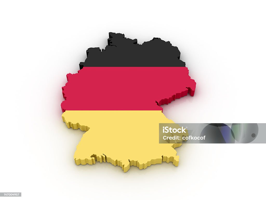 Carte de l'Allemagne - Photo de Allemagne libre de droits