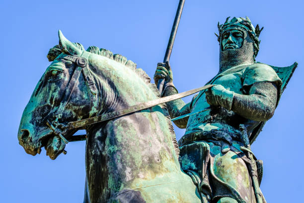istock famous statue at the munich bavarian government building 1470050364