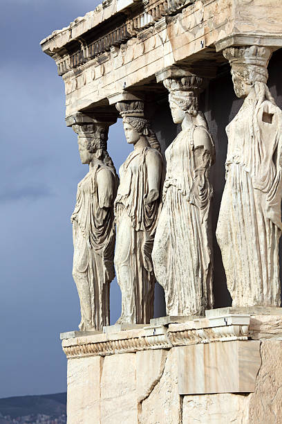 istock Erechtheum is an ancient Greek temple in Acropolis 147005631