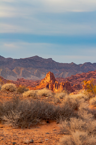 Scenic views in Valley of Fire
