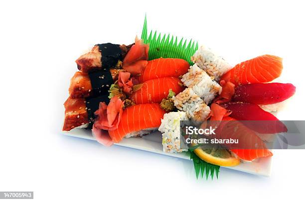 Sushi - zdjęcia stockowe i więcej obrazów Azja - Azja, Białe tło, Biały