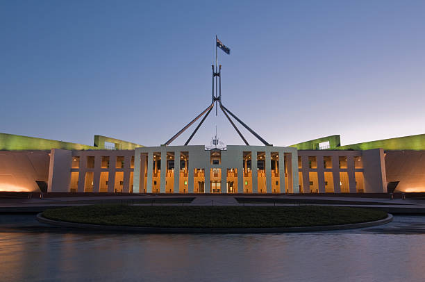 istock Australian Parliament House Building, Canberra, ACT 147006053