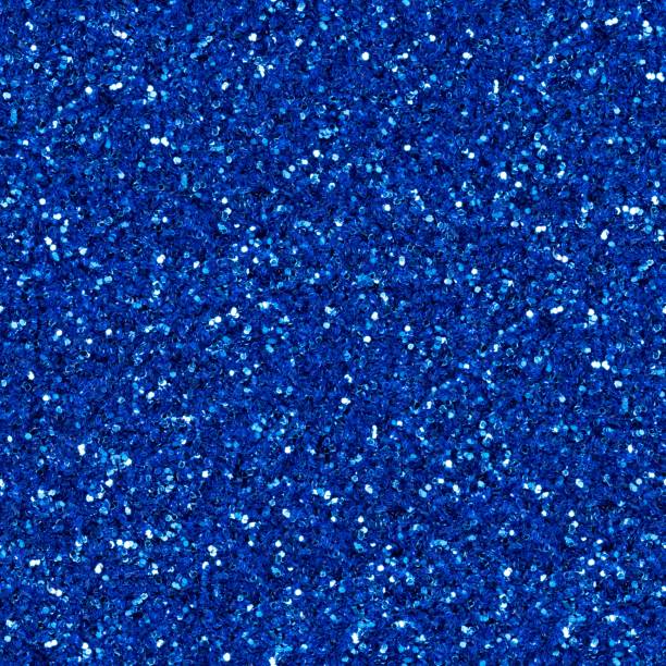 Bright blue shiny glitter, sparkle confetti texture. Christmas abstract background, seamless pattern. Bright blue shiny glitter, sparkle confetti texture. Ideal seamless pattern, tile ready. royal blue stock pictures, royalty-free photos & images