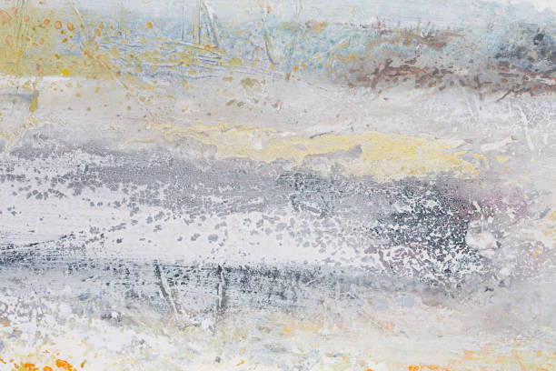 istock Abstract grey art with silver black and white background with beautiful smudges and stains made with alcohol ink and golden paint. Grey fluid texture resembles marble, smoke, watercolor or acrylic. 1470069043