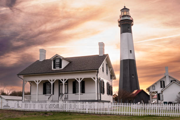 istock Tybee Island lighthouse from Tybee Island Georgia 1470076222