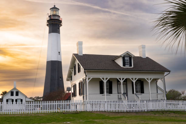 istock Tybee Island lighthouse from Tybee Island Georgia 1470076230