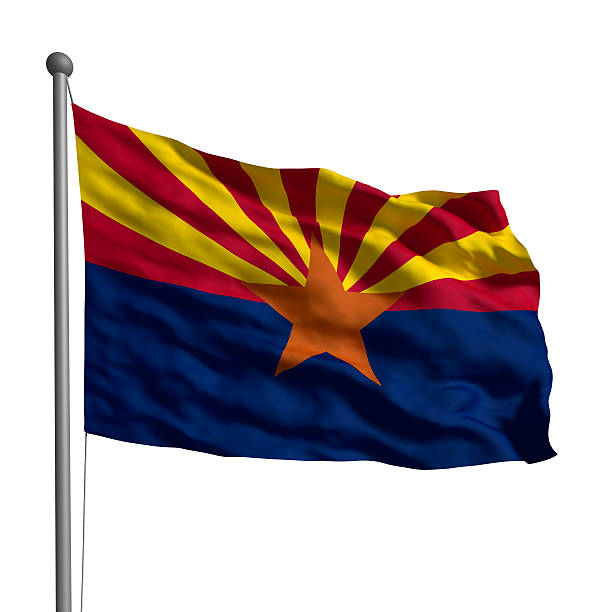 istock Flag of the Arizona 147007680