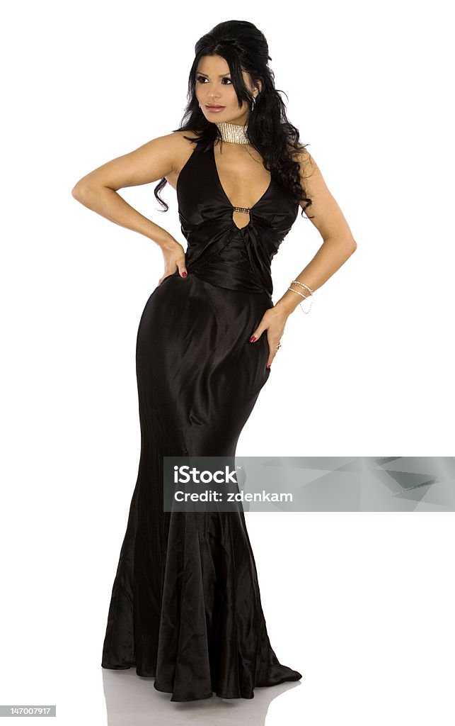 ファッションのモデル - イブニングドレスのロイヤリティフリーストックフォト