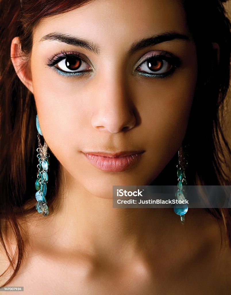 Jeune femme avec le maquillage - Photo de Adolescent libre de droits