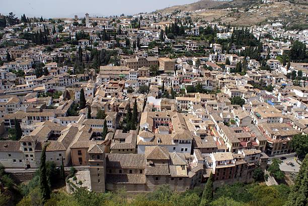 istock Aerial view of Albaicin 147009009