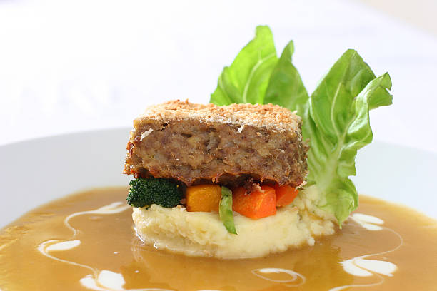 Meatloaf stock photo