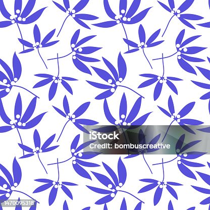 istock Wildflower Pattern Design 1470095318