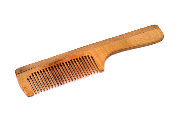 istock Wooden hairbrush 147009699