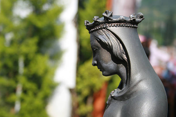 istock virgin Mary statue from Ephesus 147010448