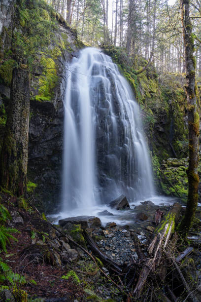 Christie Falls in Ladysmith, BC.