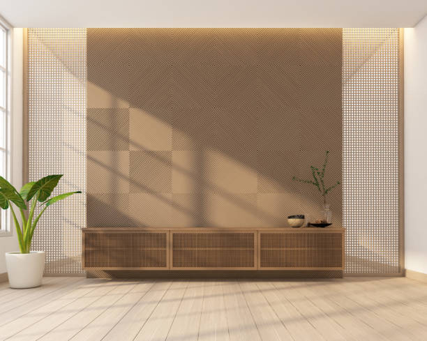 istock Japan style living room 1470105848