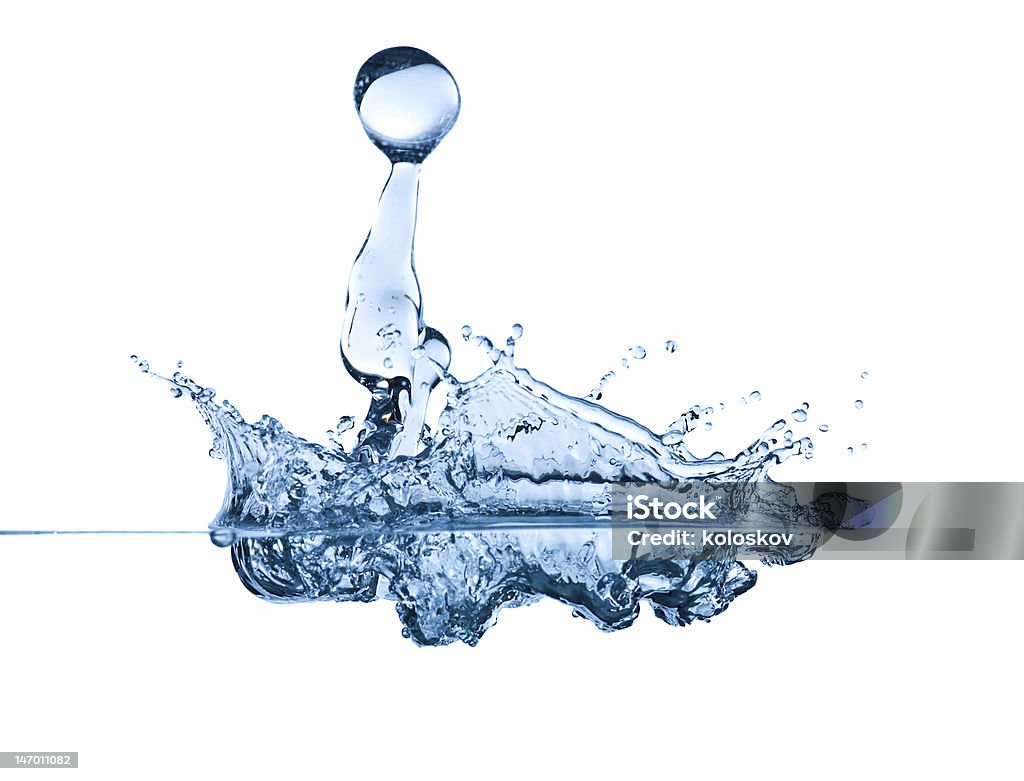 Снимок воды Расплёскивание - Стоковые фото Абстрактный роялти-фри