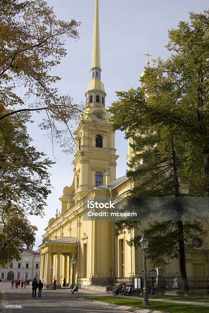 Peter-und-Paul-Kathedrale im Herbst Tag - Lizenzfrei Alt Stock-Foto