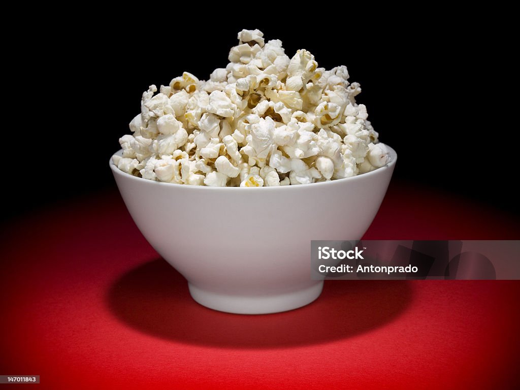 Popcorn miski - Zbiór zdjęć royalty-free (Miska)