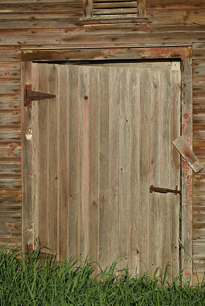 Barn Door stock photo